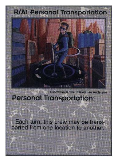 Personal Transportation [R/A1]